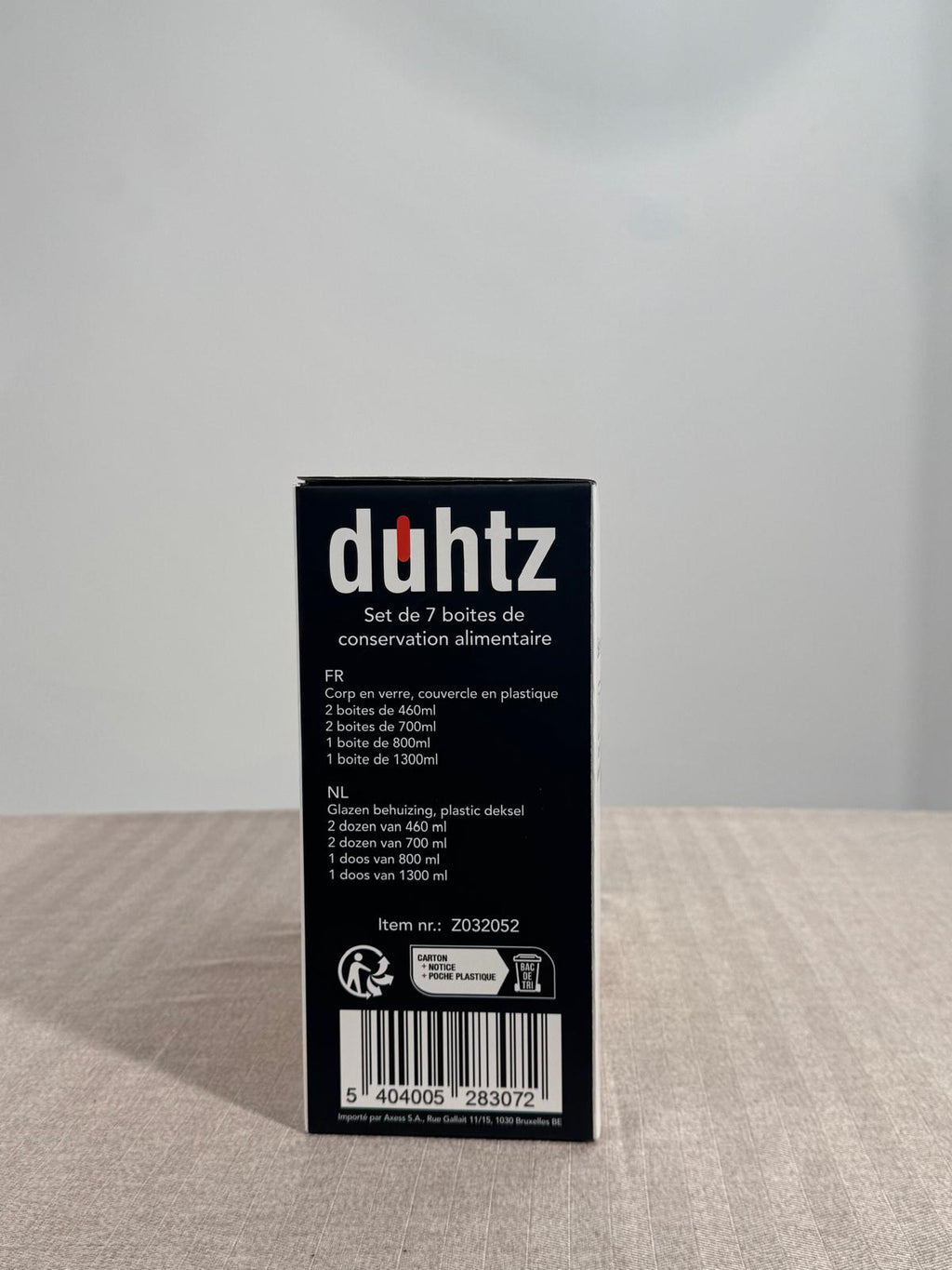 Boîtes de Conservation Hermétiques – Set avec Couvercle Étanche 6pcs