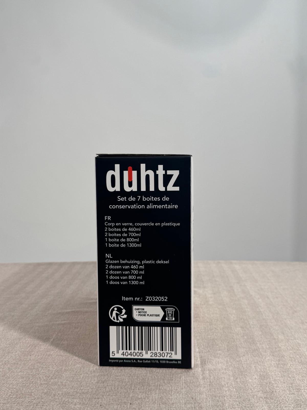Boîtes de Conservation Hermétiques – Set avec Couvercle Étanche 6pcs