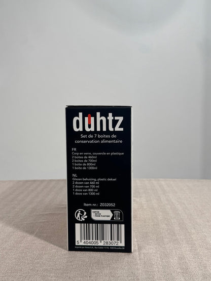 Boîtes de Conservation Hermétiques – Set avec Couvercle Étanche 6pcs