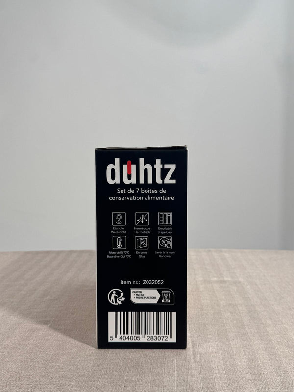 Boîtes de Conservation Hermétiques – Set avec Couvercle Étanche 6pcs