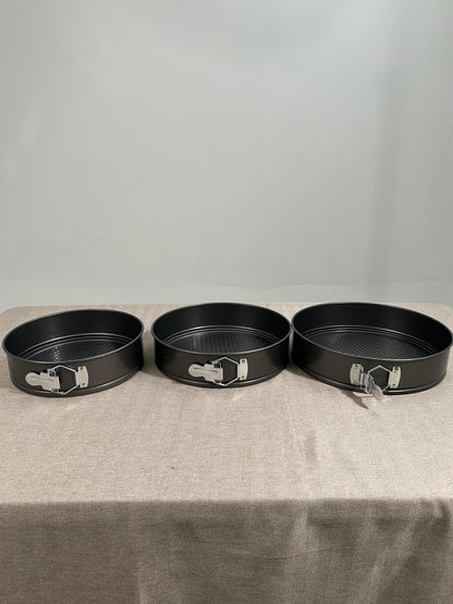 Duhtz Set de Moules à Charnière pour Pâtisserie – 3 Pièces