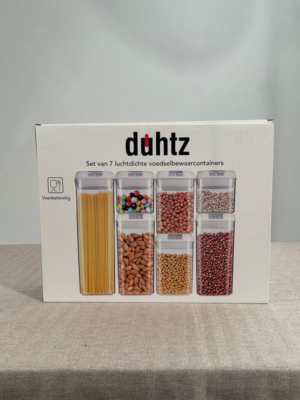 Duhtz Boîtes de Conservation Hermétiques – Set avec Couvercle Étanche