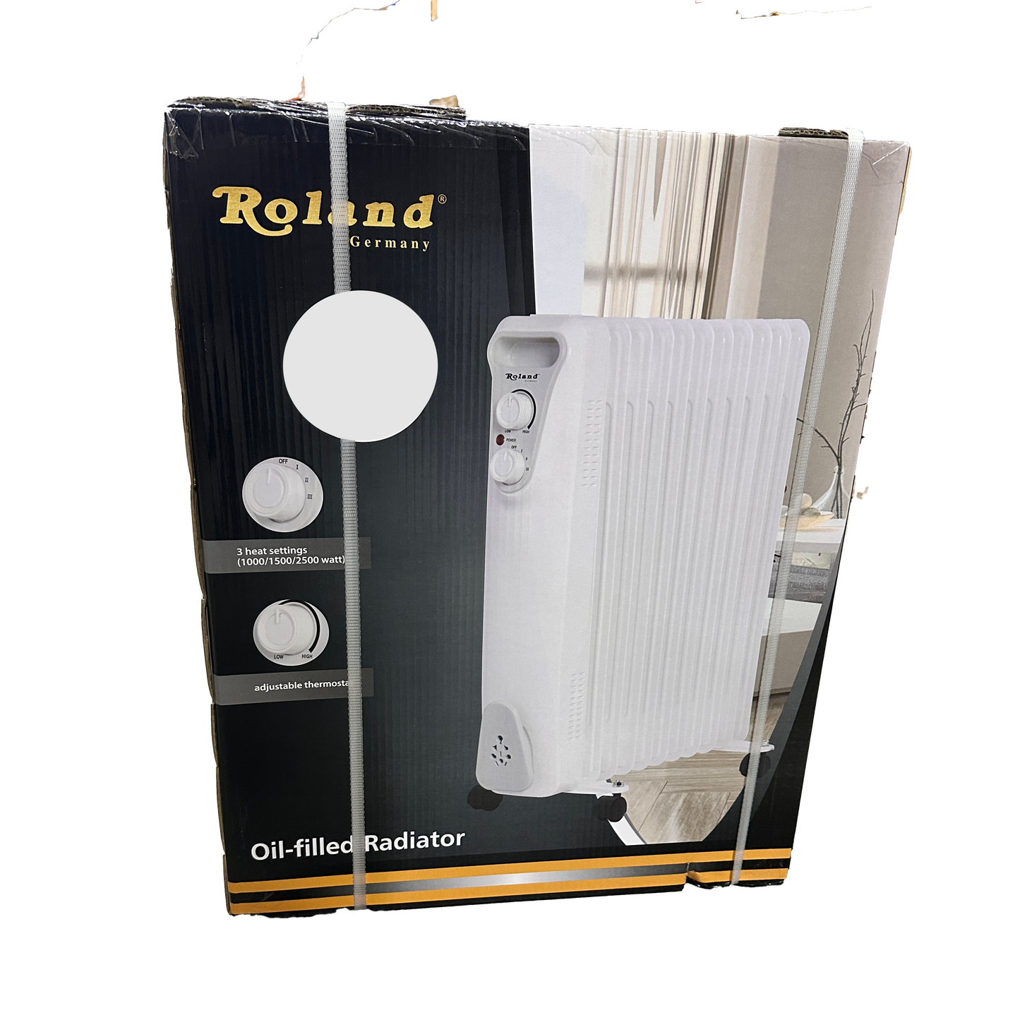 Roland Yağlı Isıtıcı - Radyatör Isıtıcı 2000W / 2500W