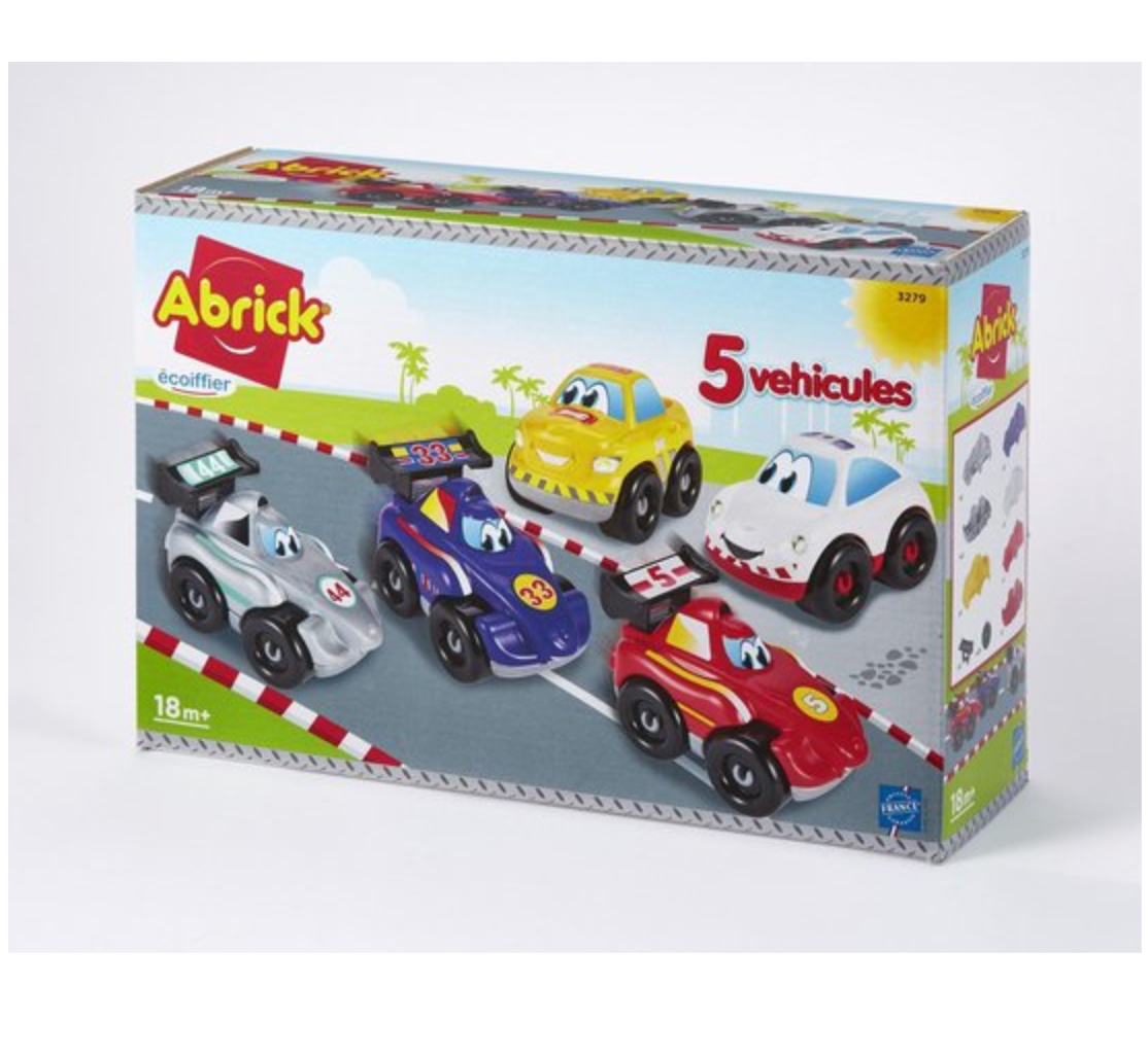 ECOIFFIER 3279 jouets de construction - Formula 1 - 5 voitures