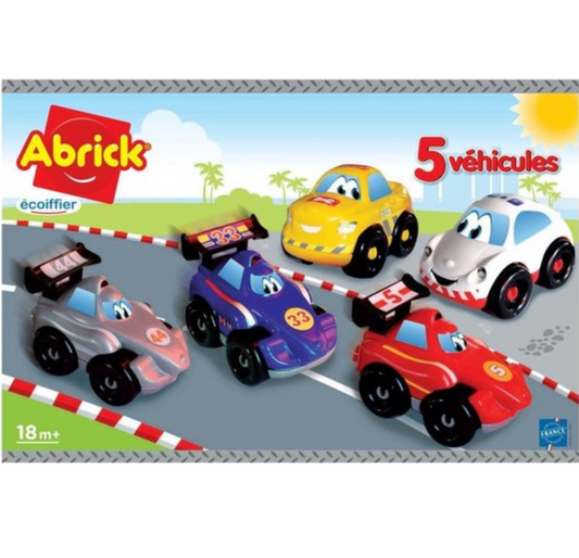 ECOIFFIER 3279 inşaat oyuncakları - Formula 1 - 5 araba