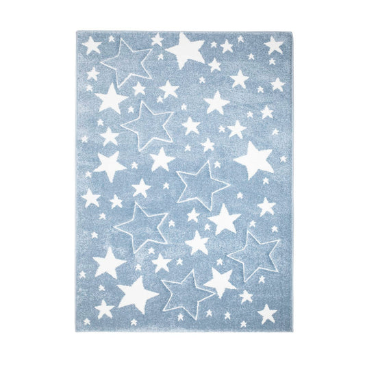 Bueno 1325 star children's rug blue