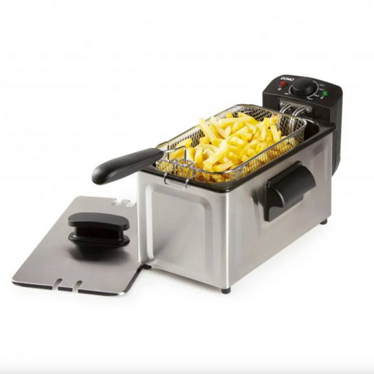 Domo DO535FR- Friteuse - 3L - 2200W - Zone Froide - Inox