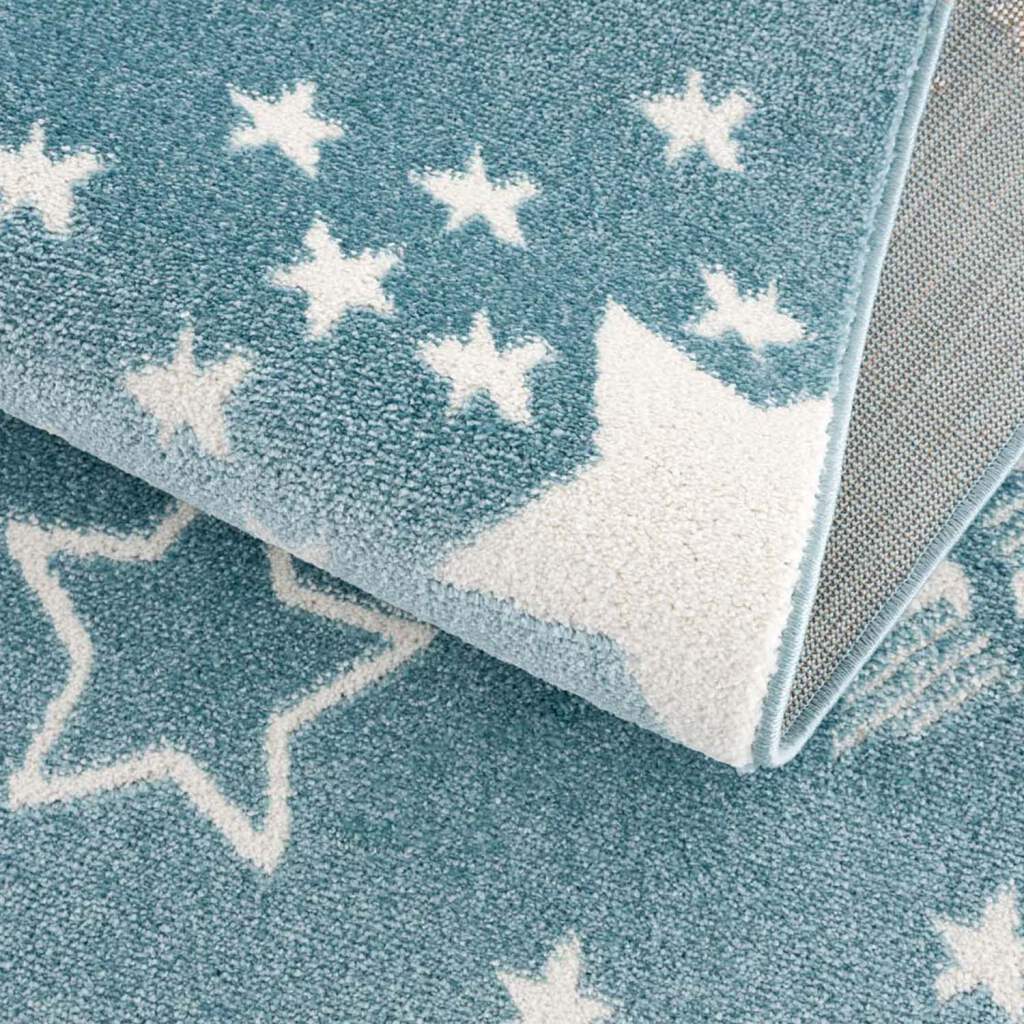 Le tapis pour enfants stars anime 9387 bleu