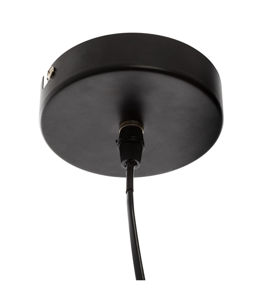 Luminaire Suspension en Bois Marron D 7 cm
